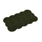 55841 FELPUDO CESPED VERDE MODELO COOKIE 45x75cm DINTEX