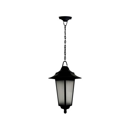 2073512-N FAROL COLGANTE 1XE27 NEGRO HOROZ