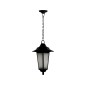 2073512-N FAROL COLGANTE 1XE27 NEGRO HOROZ