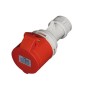 2300386 BASE AEREA CETAC 3P+T ROJO 16A 380V GSC 2300386 BASE AEREA CETAC 3P+T ROJO 16A 380V GSC