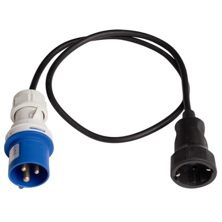 PROLONG-CLAVIJA CETAC+BASE GOMA (1mt-cable)