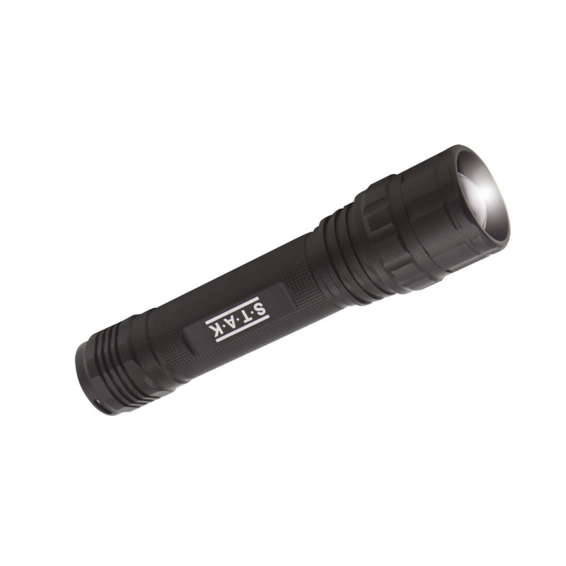 ST337 LINTERNA LED ALUMINIO 20W 6xAA C-ZOOM VELAMP