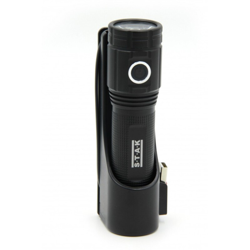 ST096 LINTERNA LED RECARGABLE CON BASE 20W 2000Lm VELAMP