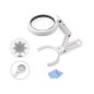 LE037 LINTERNA LED LUPA 0,4W 6000K 5X-11X VELAMP