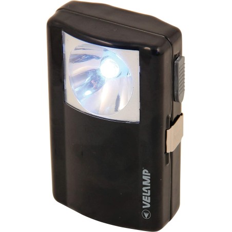 ID72LED LINTERNA LED PETACA METALICA 0,5W 6500K VELAMP