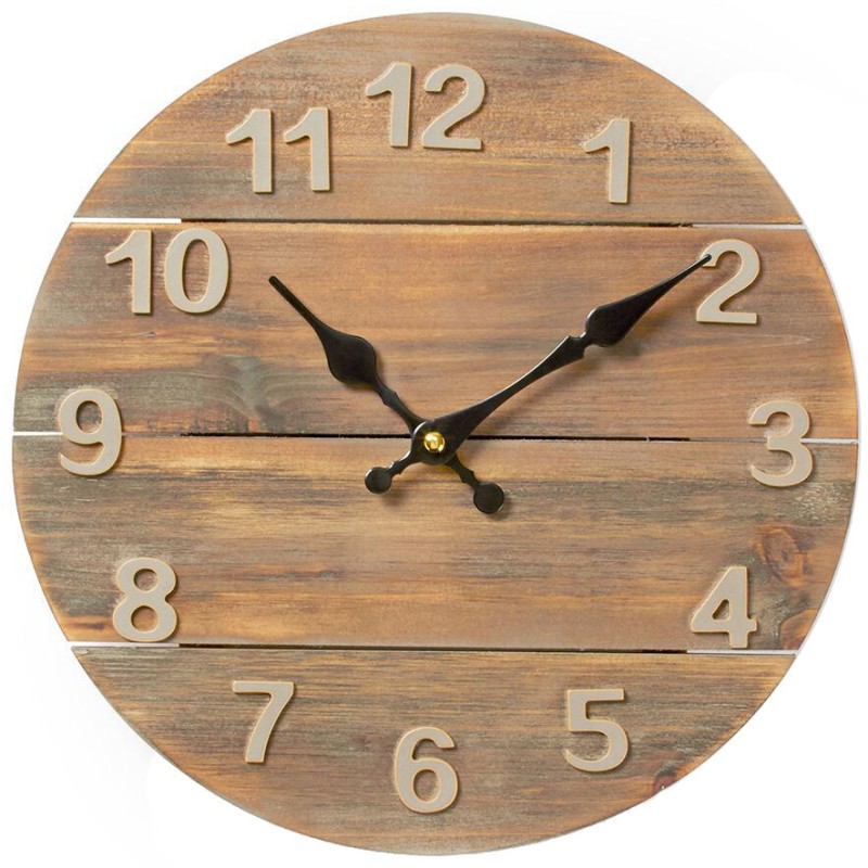 CLWA002WD30 RELOJ DE PARED CIRCULAR ø30cm MADERA CLWA002WD30 RELOJ DE PARED CIRCULAR ø30cm MADERA