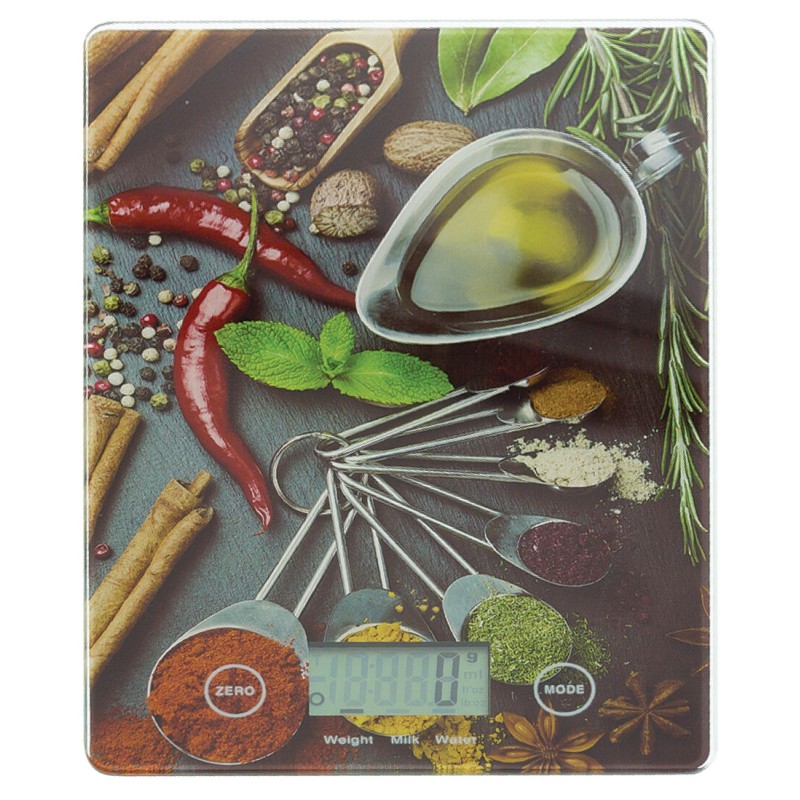 KASC113VA BASCULA DE COCINA DIGITAL MULTICOLOR NEDIS KASC113VA BASCULA DE COCINA DIGITAL MULTICOLOR NEDIS