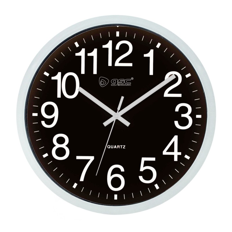 405005001 RELOJ DE PARED CIRCULAR CLASICO NEGRO GSC 405005001 RELOJ DE PARED CIRCULAR CLASICO NEGRO GSC