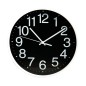 93-342 RELOJ DE PARED NEGRO 25cm ELECTRO DH
