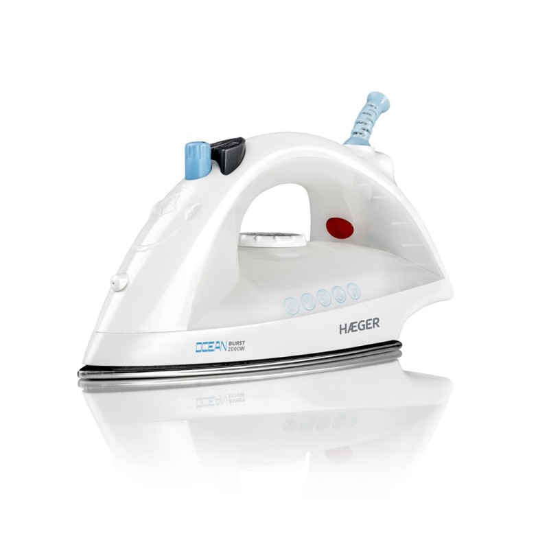 SI-200-001A PLANCHA DE VAPOR INOX 2000W OCEAN BURST HAEGER