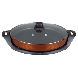 JEPE1639 PAELLERA ELECTRICA CON TAPA CRISTAL 2000W JATA