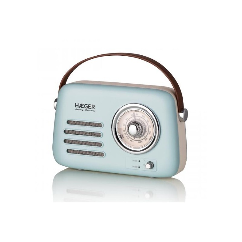 RB-BLU-002A RADIO BLUETOOTH HERITAGE RETRO HAEGER