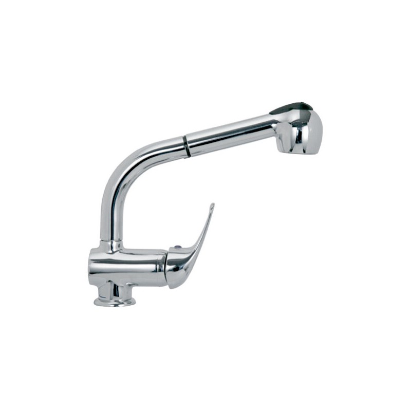 65806 MONOMANDO EXTRAIBLE DE COCINA CROMO OASIS