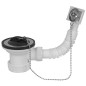 BO-41506 VALVULA FREGADERO CON REBOSADERO 1" 1-2