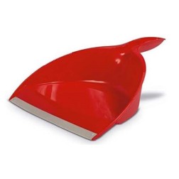 61901 RECOGEDOR DE MANO CON GOMA ROJO TONKITA DINTEX