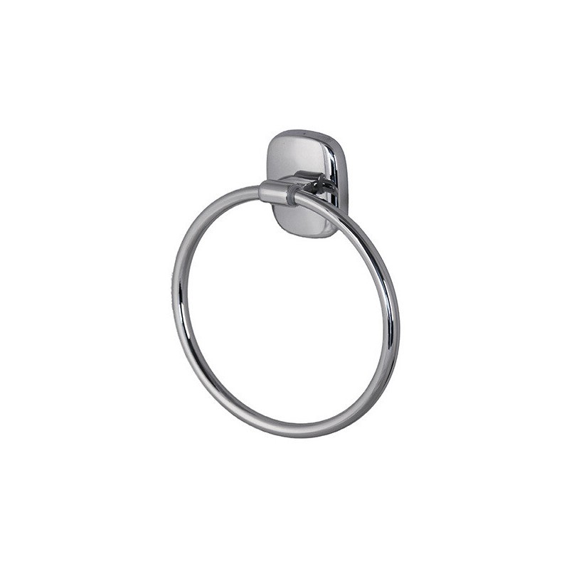 B-30161 TOALLERO ANILLA CROMO SERIE AQUA MIRTAK