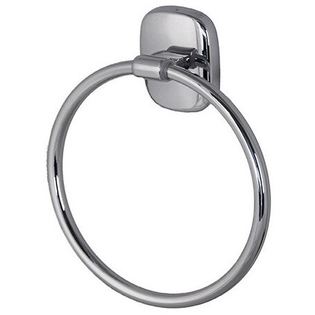 B-30161 TOALLERO ANILLA CROMO SERIE AQUA MIRTAK