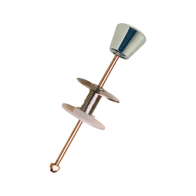 BO-61002 TIRADOR BAJO RECTO POMO METAL CROMADO