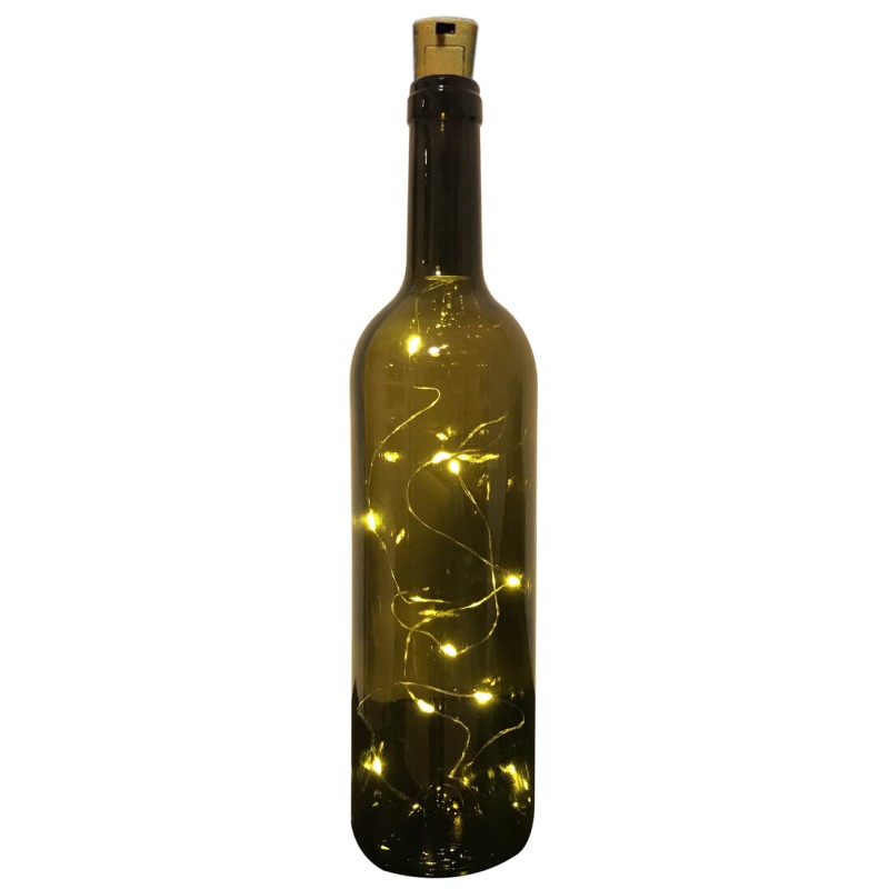 00237 HILO LUMINOSO LED P-BOTELLA CORCHO PLASTICO