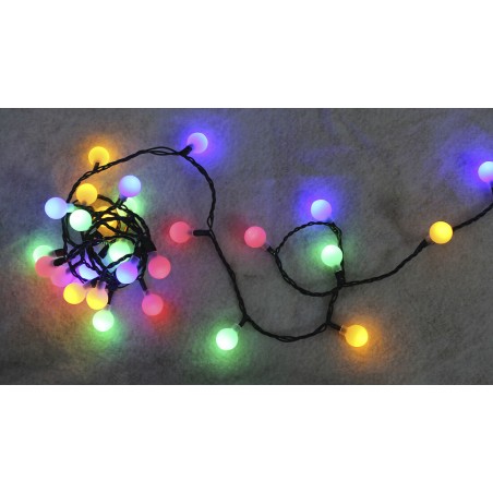 204600014 4m GUIRNALDA 40 BOMBILLAS LED RGB IP44 GSC