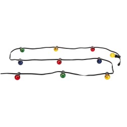 3400 GUIRNALDA LUCES DE CADENA BOMBILLA NIRVANA COLORES 4,7m IP44