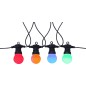 3407 GUIRNALDA LUCES DE CADENA LED NIRVANA COLORES 4,5m IP44 3407 GUIRNALDA LUCES DE CADENA LED NIRVANA COLORES 4,5m IP44