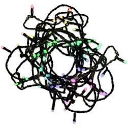 204600015 5m GUIRNALDA 50 LED RGB IP44 8 FUNCIONES