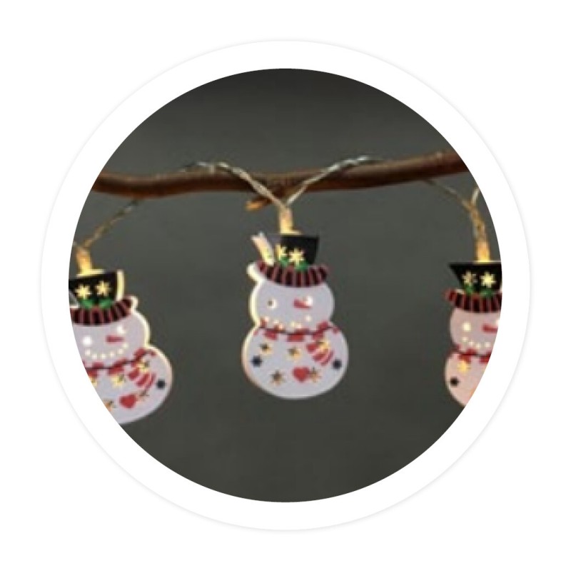 204690015 1,35m GUIRNALDA DE MUÑECOS DE NIEVE LED A PILA GSC 204690015 1,35m GUIRNALDA DE MUÑECOS DE NIEVE LED A PILA GSC