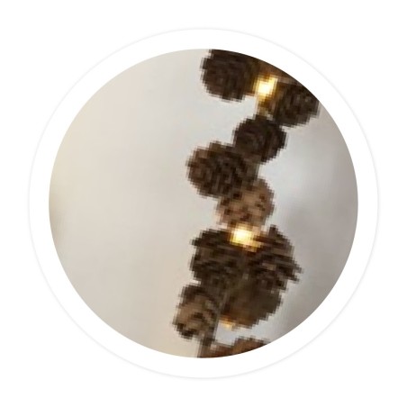 204690024 1m GUIRNALDA DE PIÑAS LED A PILA GSC