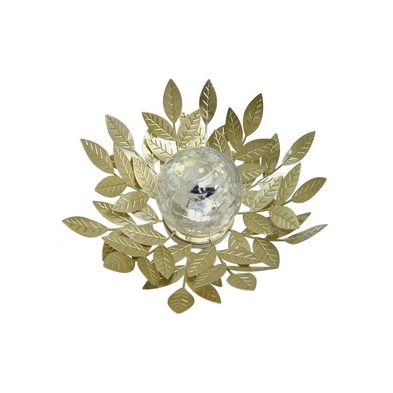 G4495 NENUFAR DECORATIVO SOLAR METALICO GALIX