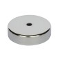 D296 FLORON DECORATIVO METALICO CROMO 80x15 mm