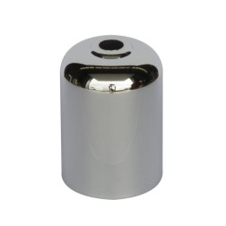 D0126 CUBRE PORTALAMPARAS DECORATIVO CROMO 42X60mm