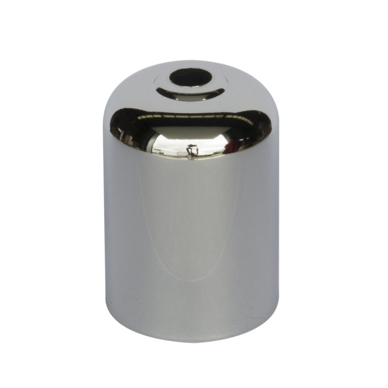 D0126 CUBRE PORTALAMPARAS DECORATIVO CROMO 42X60mm