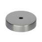 WA0296 FLORON DECORATIVO METALICO ACERO 80x15 mm
