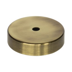 I0296 FLORON DECORATIVO METALICO CUERO 80X15mm