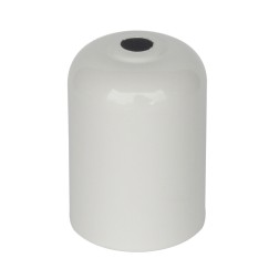 N126B CUBRE PORTALAMPARAS DECORATIVO BLANCO 42X60m