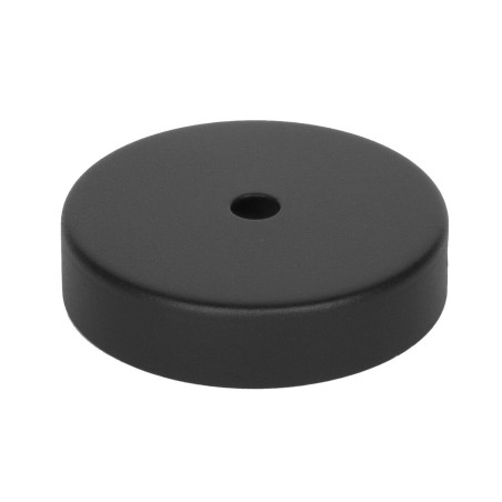 N296N FLORON DECORATIVO METALICO NEGRO 80X15mm