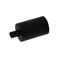 2204632 PORTALAMPARAS DECORATIVO E27 NEGRO GSC