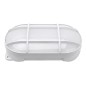 200205001 APLIQUE LED OVALADO CERCIS CON REJILLA 15W 6500K BLANCO GSC