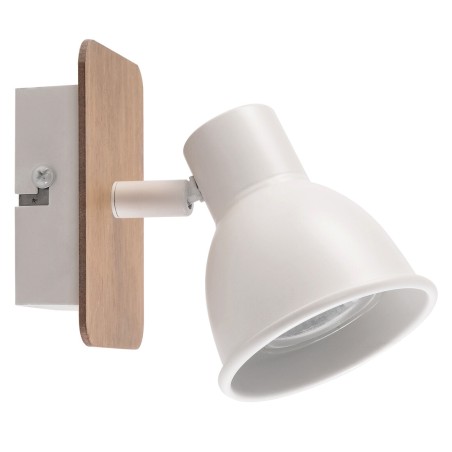 10305 FOCO MADERA MIKO 1xGU10 BLANCO