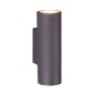 212400232 APLIQUE PARED MARLEY REDONDO NEGRO 2xGU10 TRIO