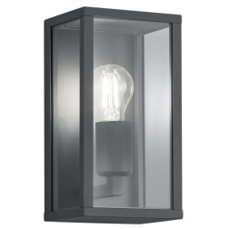 201860142 APLIQUE PARED CAJA ALUMINIO GARONNE E27 IP44 TRIO