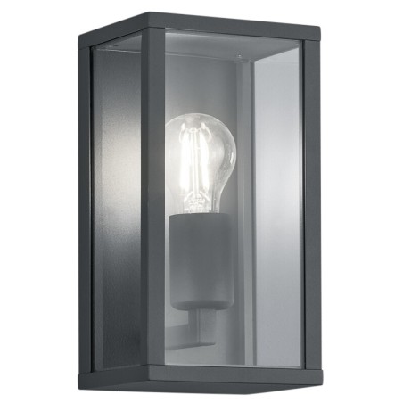 201860142 APLIQUE PARED CAJA ALUMINIO GARONNE E27 IP44 TRIO