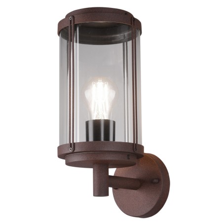 202360124 APLIQUE PARED ALUMINIO OXIDO TANARO E27 IP44 TRIO