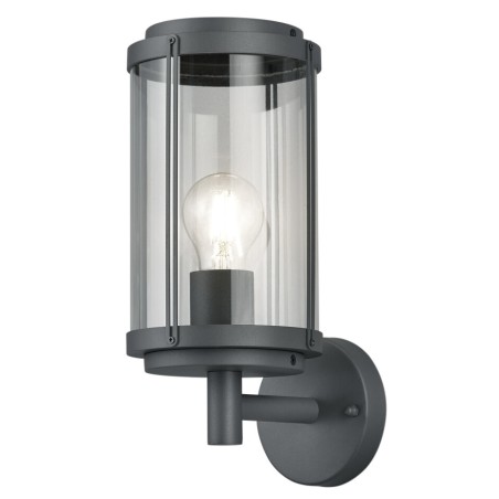 202360142 APLIQUE PARED ALUMINIO ANTRACITA TANARO E27 IP44 TRIO
