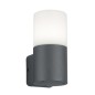 224060142 APLIQUE PARED ALUMINIO ANTRACITA HOOSIC E27 IP44 TRIO
