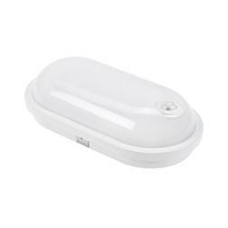 SLI041046NW APLIQUE LED OVAL CON SENSOR 20W 4000K 1850Lm IP54
