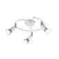R80913931 REGLETA 3 FOCOS PARIS BLANCA GU10 TRIO R80913931 REGLETA 3 FOCOS PARIS BLANCA GU10 TRIO