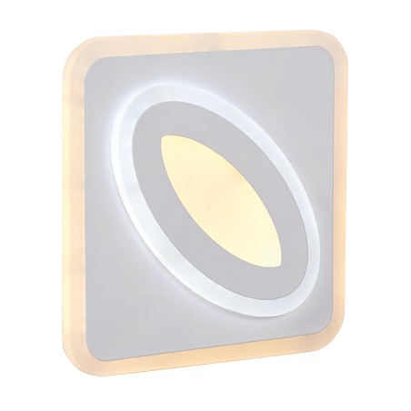 6017 PLAFON LED CUADRADO 39W REG METAL BLANCO