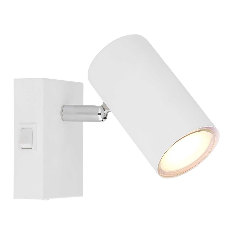 57911-1W FOCO METAL BLANCO 1XGU10 25W ROBBY GLOBO